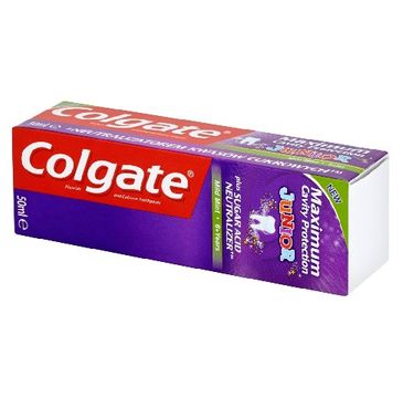 Colgate Maximum Cavity Protection Junior 6+ pasta do zębów dla dzieci 50 ml