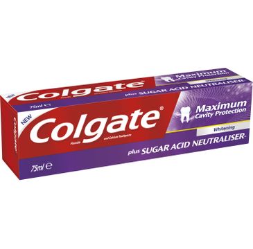 Colgate Maximum Cavity Protection Whitening pasta do zębów  75 ml