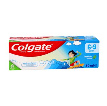 Colgate Pasta do zębów dla dzieci Łagodna Mięta (6-9 lat) 50 ml