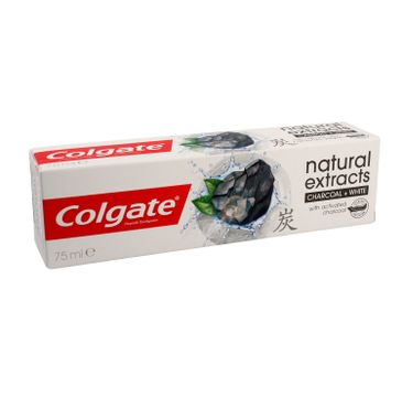 Colgate Pasta do zębów Natural Extracts Charcoal+White 75 ml