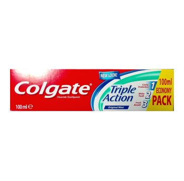 Colgate Triple Action Original Mint pasta do zębów 100 ml