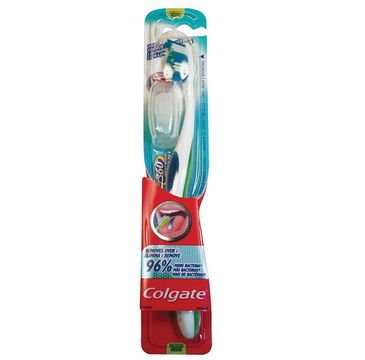 Colgate Whole Mouth Clean 360 szczoteczka do zębów Medium 1szt