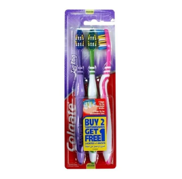 Colgate Zig Zag szczoteczka do zębów Medium 3szt