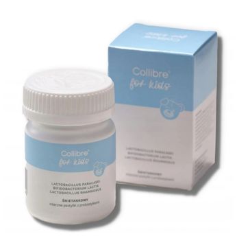 Collibre For Kids mleczne pastylki z probiotykami Śmietanka (45 g)