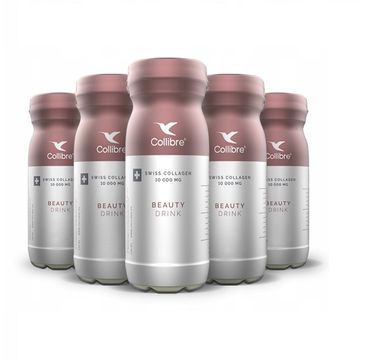 Collibre Swiss Collagen Beauty Drink płynny kolagen suplement diety 10000mg (32 x 140 ml)