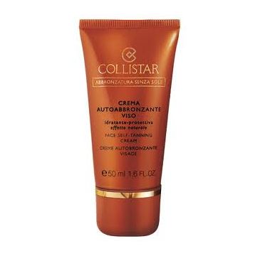 Collistar Crema Autobronzante Viso Samoopalacz w kremie do twarzy 50ml