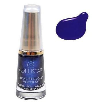 Collistar Gloss Nail Lacquer Gel Effect żelowy lakier do paznokci 660 Verde Blu Portamivia 6ml