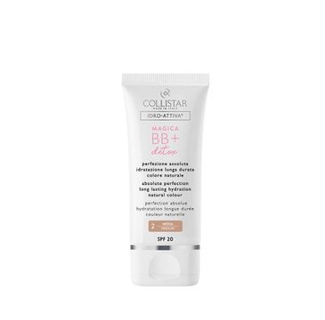 Collistar Idro-Attiva Magica BB+ Detox SPF20 koloryzujący krem do twarzy 2 Medium (50 ml)