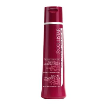 Collistar Keratin Hyaluronic Acid Reconstructing Shampoo szampon do włosów z kwasem hialuronowym 250ml