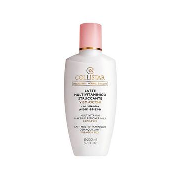 Collistar Latte Multivitaminico Struccante wielowitaminowe mleczko do demakijażu twarzy i oczu 400ml