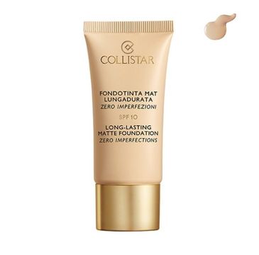 Collistar Long - Lasting Matte Foundation matujący podkład do twarzy 2 Beige SPF10 30ml