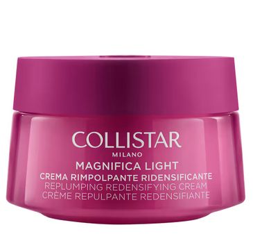 Collistar Magnifica Light Replumping Redensifying Cream lekki krem ujędrniająco-zagęszczający do twarzy i szyi (50 ml)