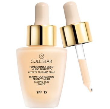 Collistar Serum Foundation Perfect Nude SPF15 Second Skin Effect podkład do twarzy 4 Sabbia 30ml