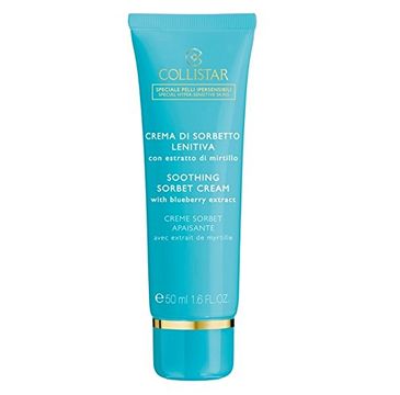 Collistar Soothing Sorbet Cream With Blueberry Extracts kremowy sorbet z ekstraktem z borówek do cery wrażliwej 50ml