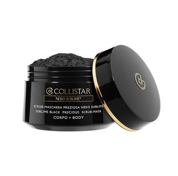 Collistar Sublime Black Precious Scrub-Mask złuszczająca maska do ciała 450g