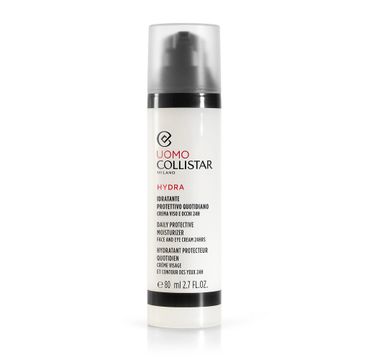 Collistar Uomo Hydra Daily Protective Moisturizer ochronny krem do twarzy i oczu 24h 80ml