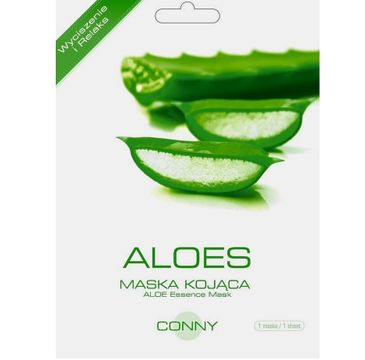 Conny Aloe Essence Mask wyciszenie i relaks kojąca maseczka w płachcie Aloes 23g