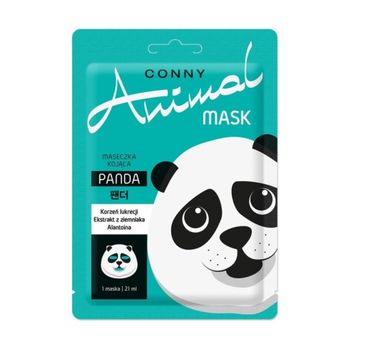 Conny Animal Mask Panda maseczka kojąca w płachcie 21ml