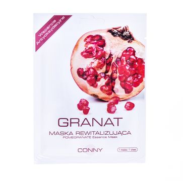 Conny Pomegranate Essence Mask rewitalizująca maseczka w płachcie Granat 23g