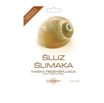 Conny Snail Essence Mask upiększająca maseczka w płachcie Śluz Ślimaka 23g