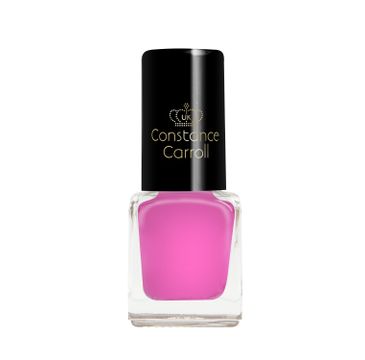 Constance Carroll – lakier do paznokci z winylem nr 121 Neon Light Pink  mini(5 ml)