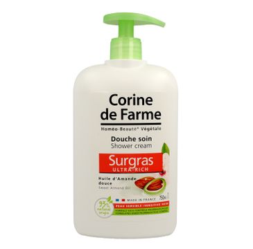 Corine De Farme – Żel pod prysznic nawilżające masło migdałowe (300 ml)