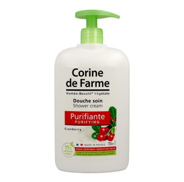 Corine De Farme –  Żel pod prysznic oczyszczający Żurawina (300 ml)