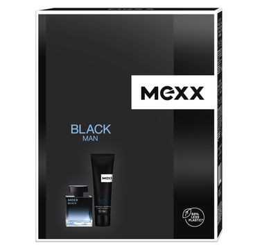 Mexx Zestaw prezentowy Black Man woda toaletowa 30ml+żel pod prysznic 50ml