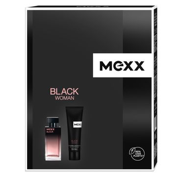 Mexx Black Woman Zestaw prezentowy (woda toaletowa 30ml + żel pod prysznic 50ml)