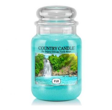 Country Candle duża świeca zapachowa z dwoma knotami - Fiji (652 g)