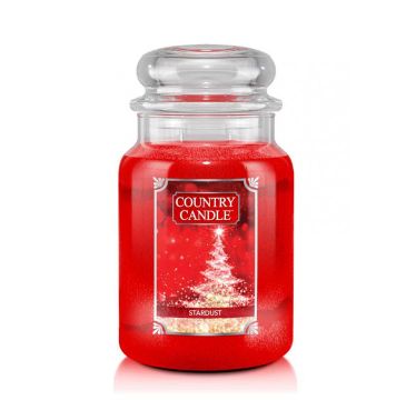 Country Candle duża świeca zapachowa z dwoma knotami - Stardust (652 g)