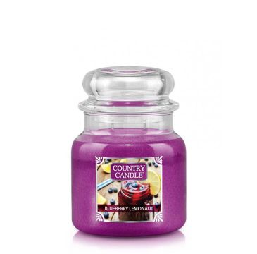Country Candle średnia świeca zapachowa z dwoma knotami - Blueberry Lemonade (453 g)