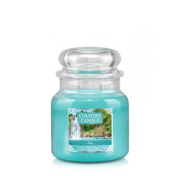 Country Candle średnia świeca zapachowa z dwoma knotami - Fiji (453 g)