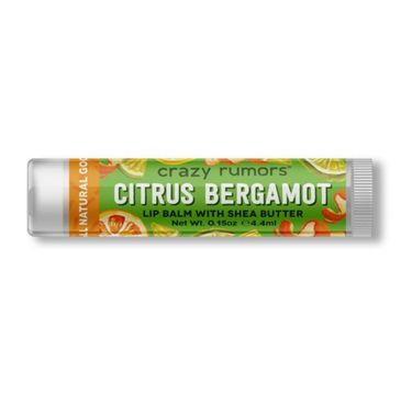 Crazy Rumors balsam do ust naturalny Citrus Bergamot (4.4 ml)