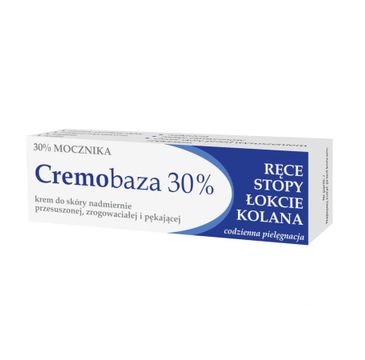 Cremobaza 30% Mocznika krem do skóry nadmiernie przesuszonej zrogowaciałej i pękającej (30 g)