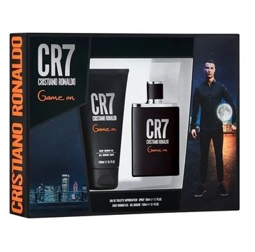 Cristiano Ronaldo CR7 Game On zestaw woda toaletowa spray 30ml + żel pod prysznic 150ml