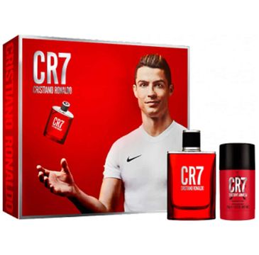 Cristiano Ronaldo CR7 zestaw woda toaletowa spray 50ml + dezodorant sztyft 75ml ( 1 szt.)