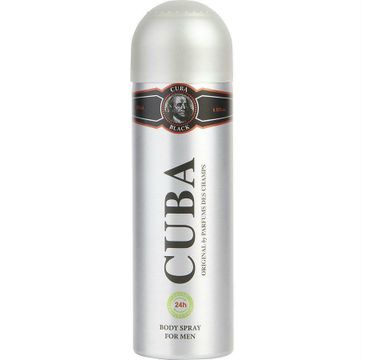 Cuba Original Cuba Black dezodorant spray 200ml