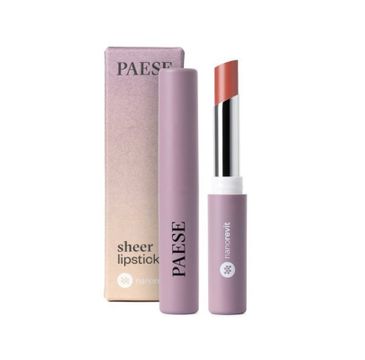 Paese Nanorevit Sheer Lipstick – pomadka do ust 30 Au Naturel (4.3 g)