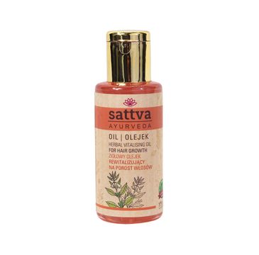 Sattva Herbal Vitalising Hair ziołowy olejek rewitalizujący na porost włosów 100ml