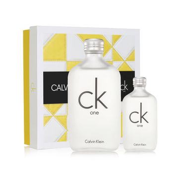 Calvin Klein – CK One zestaw woda toaletowa spray 200ml + woda toaletowa spray 50ml (1 szt.)