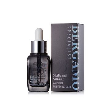 Bergamo S.9 SYN-AKE Ampoule Whitening Care – serum do twarzy z jadem węża (30 ml)