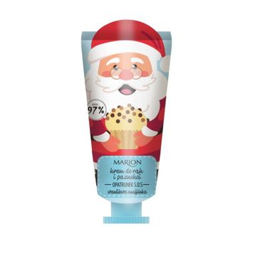 Marion Hand Care Krem do rąk i paznokci opatrunek Winter  S.O.S. Waniliowa Muffinka (50 ml)