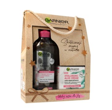 Garnier zestaw prezentowy Skin Naturals krem odżywczy (50 ml) + płyn micelarny 3w1 (400 ml)
