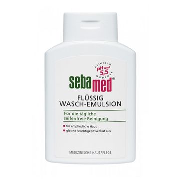 Sebamed Sensitive Skin Liquid Face & Body Wash emulsja do mycia twarzy i ciała 200ml