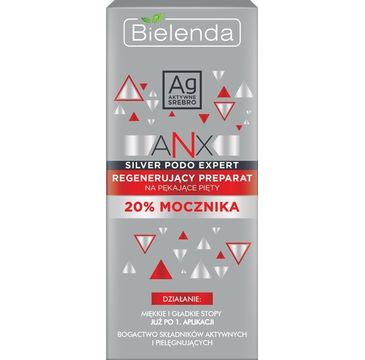 Bielenda Silver Anx Podo Expert regenerujący preparat na pękające pięty  (50 g)