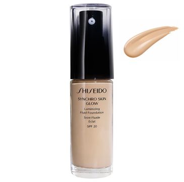 Shiseido – Synchro Skin Glow Luminizing Fluid Foundation podkład w płynie Golden 1 SPF20 (30 ml)