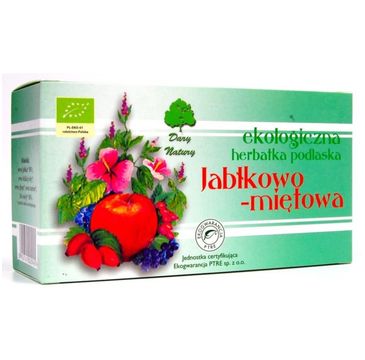 Dary Natury Herbatka Ekologiczna Jabłkowo-Miętowa 20x2.5g
