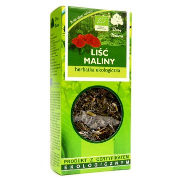 Dary Natury Herbatka ekologiczna Liść Maliny 25 g