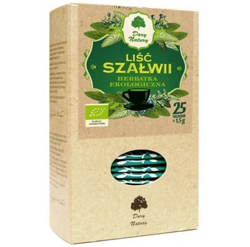 Dary Natury Herbatka Ekologiczna Liść Szałwii 25x1.5g